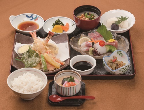 天麩羅・刺身定食