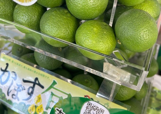 大分かぼすが旬入りしました！